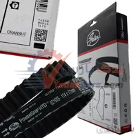 تسمه تایم پژو۴۰۵/پژو پارس/سمند۱۸۰۰ برند پاورگریپ (اصلی) ا GATES Power Grip Timing Belt 5215XS Citroen & Peugeot Made in EU