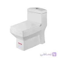 توالت فرنگی گلسار مدل آستر ساده 60