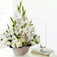 سبد گل ترحیم کوچک
