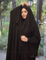 چادر عربی یاسمین تمام نگین