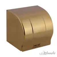 جا دستمال رولی استیل طلایی براق K09