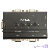 سوییچ 4 پورت KVM USB دی-لینک مدل DKVM-4U