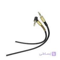 کابل AUX میکروفن دار و داری کلید کنترل صدا سر خم