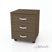 فایل 3 کشو چرخ دار