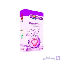 کاندوم ایکس دریم مدل میوه ای بسته 12 عددی ا XDream Flavour Wave Condom 12PSC