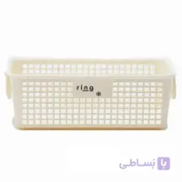 سبد پلاستیکی RING رنگ سفید ۵۲۵(ساخت ‌ژاپن)