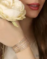 النگو زیگ زاگی جفتی سایز یک
