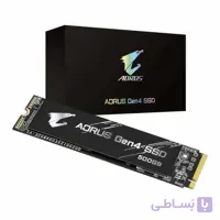 اس اس دی گیگابایت AORUS Gen4 M.2 2280 NVMe 500GB ا Gigabyte AORUS Gen4 M.2 2280 NVMe 500GB SSD