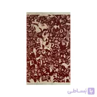 فرش مدرن 1200 شانه طرح رزم لاکی