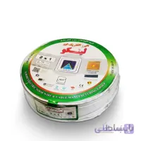 سیم دو رشته نایلون سفید خانگی (1.5*2) ا Partineh.com