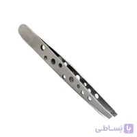 موچین حرفه ای سوراخ دار استیل شی رز Sh-Rose