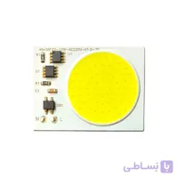 ال ای دی COB مهتابی ۱۵W 220V با درایور داخلی ۴۸X36 میلیمتر