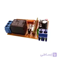 تک رله ریموتی 12 ولت ا remote reciver one relay 12 volt