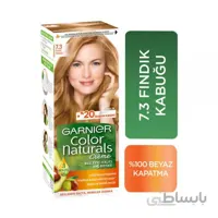 کیت رنگ مو گارنیر شماره 7.3 پایه رنگ فندقی