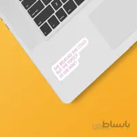 استیکر لپ تاپ طرح دخترونه ۰۲