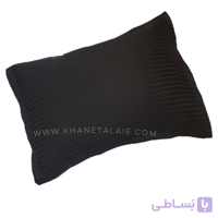 روبالشی ۷۰*۵۰ طرح هتلی مشکی برند دیاموند