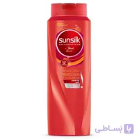 شامپو موهای رنگ شده سان سیلک 600 میل ا Sunsilk Vibrant Colour Protection Shampoo 600 ml