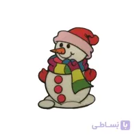 اتیکت کارتونی آدم برفی کد 10953