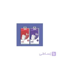 شارژر دیواری نافومی مدل Q58 Plus (همراه با کابل تایپ سی)