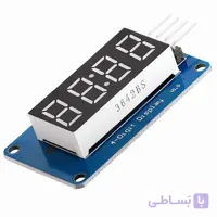 ماژول سون سگمنت 4 رقمی با درایور TM1637