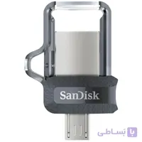 فلش مموری سن دیسک مدل Ultra Dual Drive M3.0 با ظرفیت 64 گیگابایت ا Ultra Dual Drive M3.0 64GB OTG Flash Memory