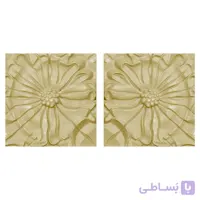 دیوارپوش تندیس و پیکره شهریار مدل امای کد w1010 17 بسته 2 عددی