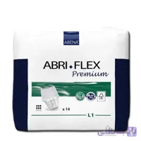 پوشک بزرگسال شورتی ابری فلکس لارج abri flex L1 بسته 14 تایی ا abri flex L1