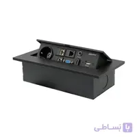 پریز توکار کابینت ملونی مدل ۱۰۰۲۴ مشکی
