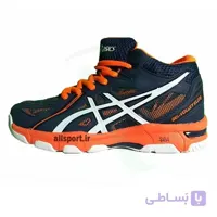 کفش والیبال زنانه اسیکس Asics Gel Volley Elite 2 Blue Orang