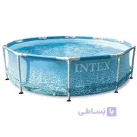 استخر فریمی گرد طرح دار اینتکس intex 28206 ا intex 28206