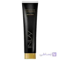کرم پودر مات کننده اینلی مدل کرم وانیلی شماره 12 ا Inlay natural cover foundation Vanilla-Cream NO.12