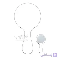 چاپ بر روی آینه دستی مدل A009