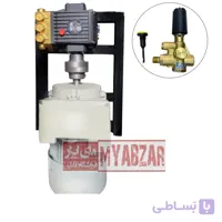 کارواش صنعتی تک فاز 100 بار اینترپمپ با الکتروژن ایران