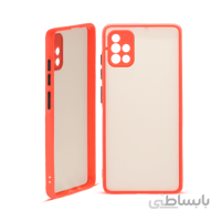 کاور مدل هیبریدی پشت مات مناسب برای گوشی موبایل سامسونگ GALAXY a51