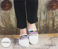 گیوه دست دوز گلدوزی شده کد 18 ا Handmade embroidery sneaker code 18