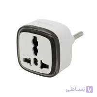 مبدل برق هادرون مدل A10E-1 ا Hadron A10E-1 Universal Plug Adaptor