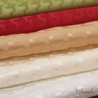 رومیزی ژاگارد رزین تاژ 6 نفره مستطیل 180*150 طرح کنزو نسکافه ای