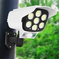 چراغ خورشیدی 180 وات CL-877A سنسور‌دار به همراه کنترلر وپایه وآنتن