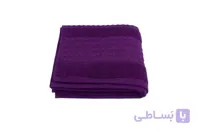 حوله دستی Bera Home طرح خالدار رنگ بنفش