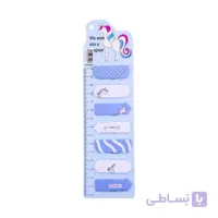 استیک نوت طرح یونیکورن آبی