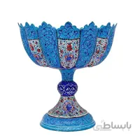 میوه خوری پایه دار میناکاری 25 سانتی