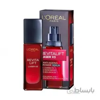 سرم ضد چروک لیفت لیزر لورال Loreal Revitalift Laser X3 حجم 30 میل