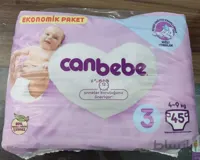 پوشک بچه جان به به سایز 3 بسته 45 عددی
