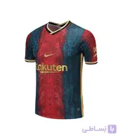 کیت تمرینی باشگاهی بارسلونا Barcelona 2021 training suit shirt