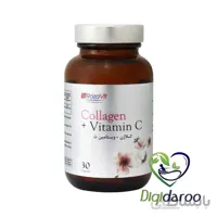 کپسول کلاژن پلاس ویتامین ث رزاویت ا Collagen Plus Vitamin C RozaVit