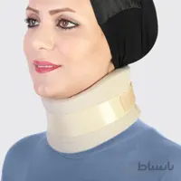گردنبند طبی نیمه سخت طب و صنعت 50800 ا 50800 semi rigid cervical collar tebosanat
