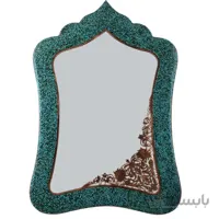 آینه فیروزه کوب اثر آقاجانی ارتفاع 68 سانتی متر کد AF-21