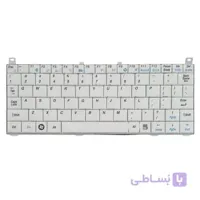 کیبرد لپ تاپ توشیبا Mini NB100 سفید