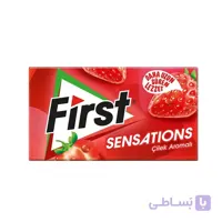 آدامس فرست Sensations cilek aromali بسته 14 عددی