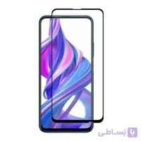 محافظ صفحه نمایش شیشه ای مشکی Huawei Y9 Prime- Full Cover (بدون پک)
